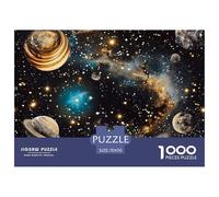 A Sky Full of Galaxies Puzzle Da 1000 Pezzi Per Gli Adulti Planet Jigsaw Colore Colorato Intrattenimento Creativo Gioco Familiare Idea Regalo Uomo E Donna Stampa Di Alta Qualità 70x50cm/1000pcs