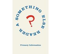 A Something Else Reader (Tascabile)