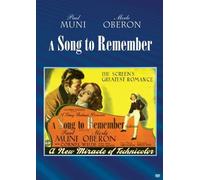 Song To Remember, A (DVD) Claire Dubrey Cornel Wilde Merle Oberon Nina Foch