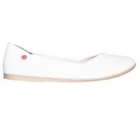 a. soyi Kera Ballerina, tessuto traspirante Tencel™, bianco, bianco, 41 EU