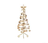 A Spirale Dorato Jingle Bell 10.4 Pollici per ferro Battuto per decorazione | Campanelli per rossi e verdi integrati struttura compatta perfetta per scrivania per costruzione in per ferro