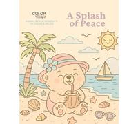 A Splash of Peace: Kawaii Beach Moments to Color & Relax