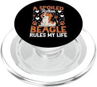 A Spoiled Rotten Beagle Rules My Life PopSockets PopGrip per MagSafe