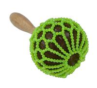 A-Star Afuche Shekere Cabasa fatto a mano con perline - Shaker Maraca da 25 cm