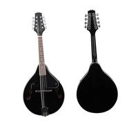 A-Stile Mandolino Acustico A Style Mandolino Set Di Mandolino In Ebano A 8 Corde In Tiglio Con Corde Per La Custodia Per Principianti Che Si Esercitano Con Strumenti A Corda