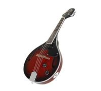 A-Stile Mandolino Acustico Mandolino Ad Alte Prestazioni Mandolino Elettrico Con Bordo Nero Rosso Strumento Musicale Professionale A Otto Corde(B)