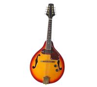 A-Stile Mandolino Acustico Mandolino Elettrico Professionale A 8 Corde Strumento Classico Mandolino Elettrico In Stile Con Zaino In Tessuto(Mandolin Set)