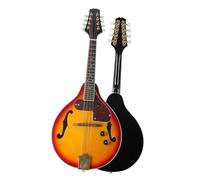 A-Stile Mandolino Acustico Mandolino Elettrico Set 8 Corde Mandolino Elettrico Stile A Con Custodia Per Strumenti Professionali Per Principianti(Mandolin Set)