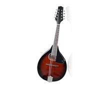 A-Stile Mandolino Acustico Pannello In Abete Foro Tondo Set Da 7 Pezzi Accessori Mandolino A Otto Corde Tipo Professionale Per Adulti(Wine red)