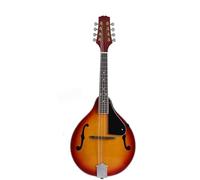A-Stile Mandolino Acustico Principianti Mandolino A 8 Corde Strumento Melodico Classico Un Mandolino In Stile Con Accessori In Tessuto Per Zaino Da Trasporto(Sunset Set)