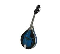 A-Stile Mandolino Acustico Set Di Mandolino Professionale Con Bordo Nero Blu 8 Corde Mandolino In Stile A Con Custodia Per Strumenti Per Principianti(Mandolin)