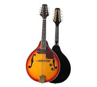 A-Stile Mandolino Acustico Strumento Melodico Classico Per Mandolino Elettrico Professionale A 8 Corde Stile Con Zaino In Tessuto(Mandolin Set)