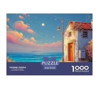 A Stone Wall with An Open Door Leading to The Sea 1000 Pezzi Cartoncino Premium Bundle Di Puzzle Sea Beach Anti-stress Gioco Creativo Puzzle Per Adulti E Bambini 70x50cm/1000pcs