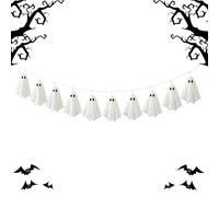 a Stringa Fantasma Halloween Ghirlanda Lanterne Spettrali in Pizzo