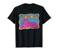 A Strisce Go Get Em' Tiger Maglietta