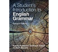 A Student's Introduction to English Grammar