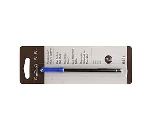 A. T. Cross Gel Ricariche Blu, per Cross SelecTip Pens, 8521, confezione da 1 pezzi