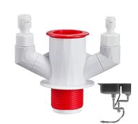 A T Per La Cucina Fognaria,Multiuso 3 Vie - Tappi Sigillanti Antiodore | Per Famiglia E Amici, Lavello, Casa, Interno, Bagno, Toilette, Lavastoviglie, Purificatore Acqua