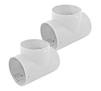 A T PER TUBI DELL' ARIA CALDA Truma Grigio per 65 mm TS A T, ideale per roulotte e camper