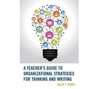 A Teacher's Guide to Organizational Strategies for Thinking and Writ (Tascabile)