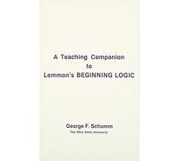 A Teaching Companion to Lemmon's Beginning Logic