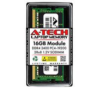A-Tech 16GB RAM di ricambio per Samsung M471A2K43CB1-CRC | DDR4 2400MHz PC4-19200 2Rx8 1.2V SODIMM 260-Pin Memory Module