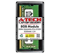 A-Tech 8 GB RAM di ricambio per Crucial CT8G4SFRA266 | DDR4 2666 MHz PC4-21300 1.2V SODIMM 260-Pin Non-ECC Modulo di memoria
