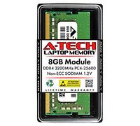 A-Tech 8 GB RAM di ricambio per Crucial CT8G4SFRA32A | DDR4 3200MHz PC4-25600 1,2 V SODIMM Modulo di memoria a 260 pin