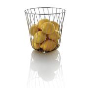 A TEMPO - Porta agrumi Fruttiera alta a filo inox