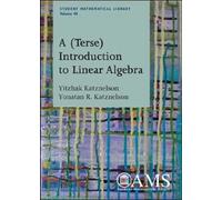 A Terse Introduction to Linear Algebra