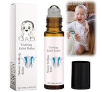 A Thousand Roses - Rullo per dentizione naturale e olio per sollievo - Sollievo naturale per la dentizione del bambino per il disagio, lenitivo dolore alla dentizione, delicato e sicuro