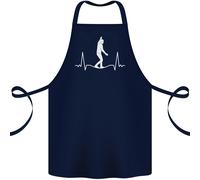 A Tightrope Walker Walking Funambulism Cotone Grembiule 100% Biologico