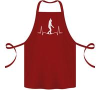 A Tightrope Walker Walking Funambulism Cotone Grembiule 100% Biologico