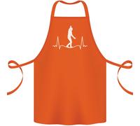 A Tightrope Walker Walking Funambulism Cotone Grembiule 100% Biologico