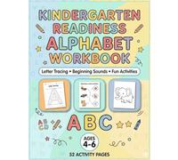 A to Z Beginning Sounds Workbook for Kids Ages 4-6 | Learn Phonics, Letter Tracing & Coloring Activities: A-Z Letter Sounds, Tracing & Coloring Book for Preschool & Kindergarten