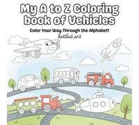 A to Z coloring book of vehicles