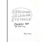 A to Z Coloring Book with Alphabet Tracing