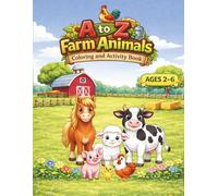 A to Z Farm Animals: Coloring and Activity Book