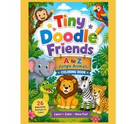 A to Z Jungle Animals: 26 Awesome Animals to Color!