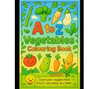 A to z Vegetables Colouring Book