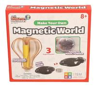 A to Z World of Discovery Magnetic World - Kit scientifico STEM, 3 esperimenti, età 8+, esperimenti con polvere magica e veleno