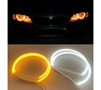 A Tornanti Halo Anello Cotone Luce LED SMD Angel Eyes DRL Per BMW E36 E38 E39