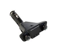 (A) Trasmettitore FM Bluetooth per auto, modulatore, adattatore vivavoce, caricatore AUX per auto, lettore