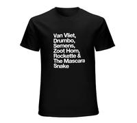 A Tribute To Captain Beefheart Magic Band T-Shirt Black Mens Tee Unisex Shirt S