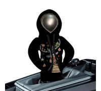 a turno per automobili per auto - Piccola manopola auto, cappuccio per cambio creativo, copertina di novità con pattern festive | Accento giocoso per la guida invernale, banchetto per le vacanz