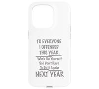 A tutti quelli che ho offeso Custodia per iPhone 15 Pro