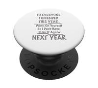 A tutti quelli che ho offeso PopSockets PopGrip Adesivo