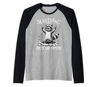 A Tutto Carburante comanda Lui Maglia con Maniche Raglan