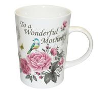 A Una Meraviglioso Madre Tazza Elegante Uccello E Fiore Design Mother's Day Gift