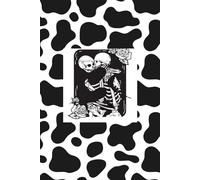 A Uniquely Designed 6 by 9 Notebook Journal, Featuring Basic Colours and Skeletons Characters: Minimalist Matte Cover • Spooky-Cute Aesthetic • Ideal for Notes, Sketches, or Thoughts
